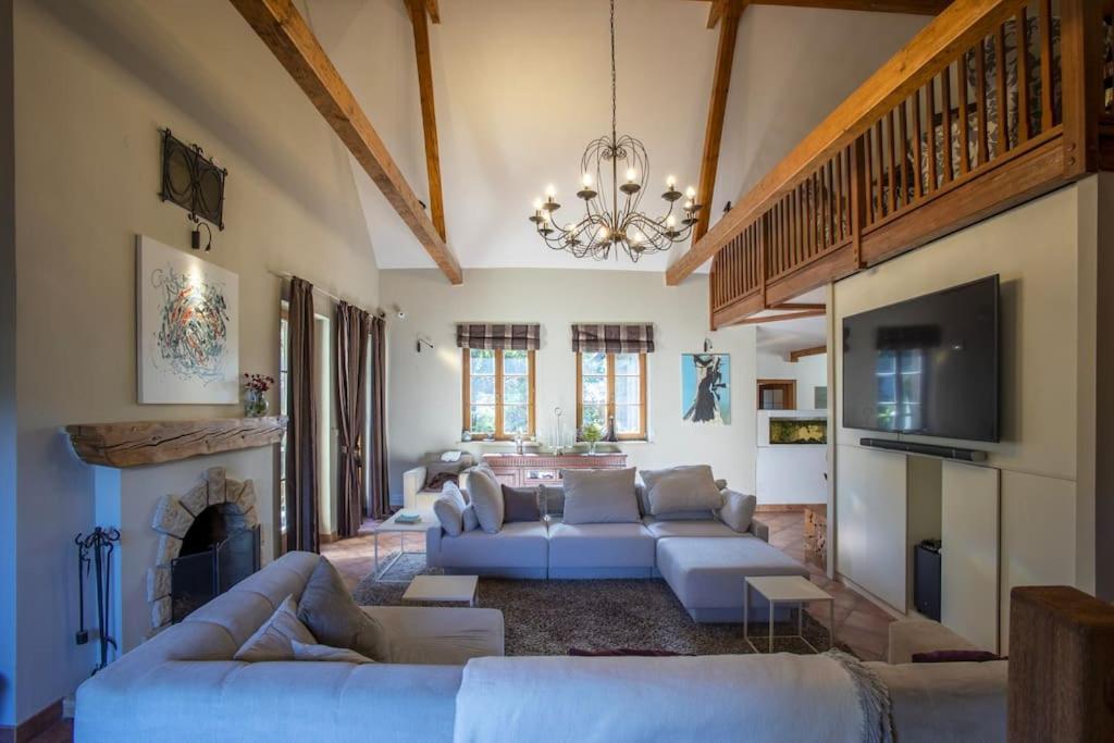 7 Bedroom Secluded Villa Close To Prague Ricany  Exterior photo